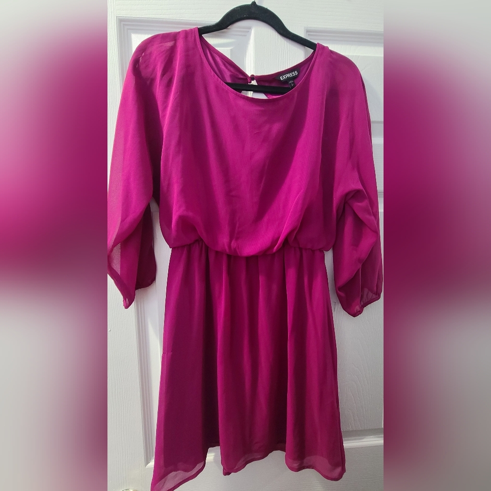 EXPRESS HOT PINK DRESS